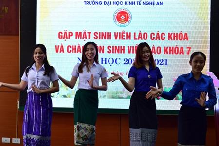 Gặp mặt sinh viên Nước Cộng hòa dân chủ nhân dân Lào năm học 2020 - 2021