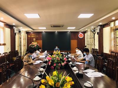 Đảng uỷ trường Đại học Kinh tế Nghệ An tổ chức Hội nghị sơ kết công tác xây dựng Đảng 6 tháng đầu năm 2021