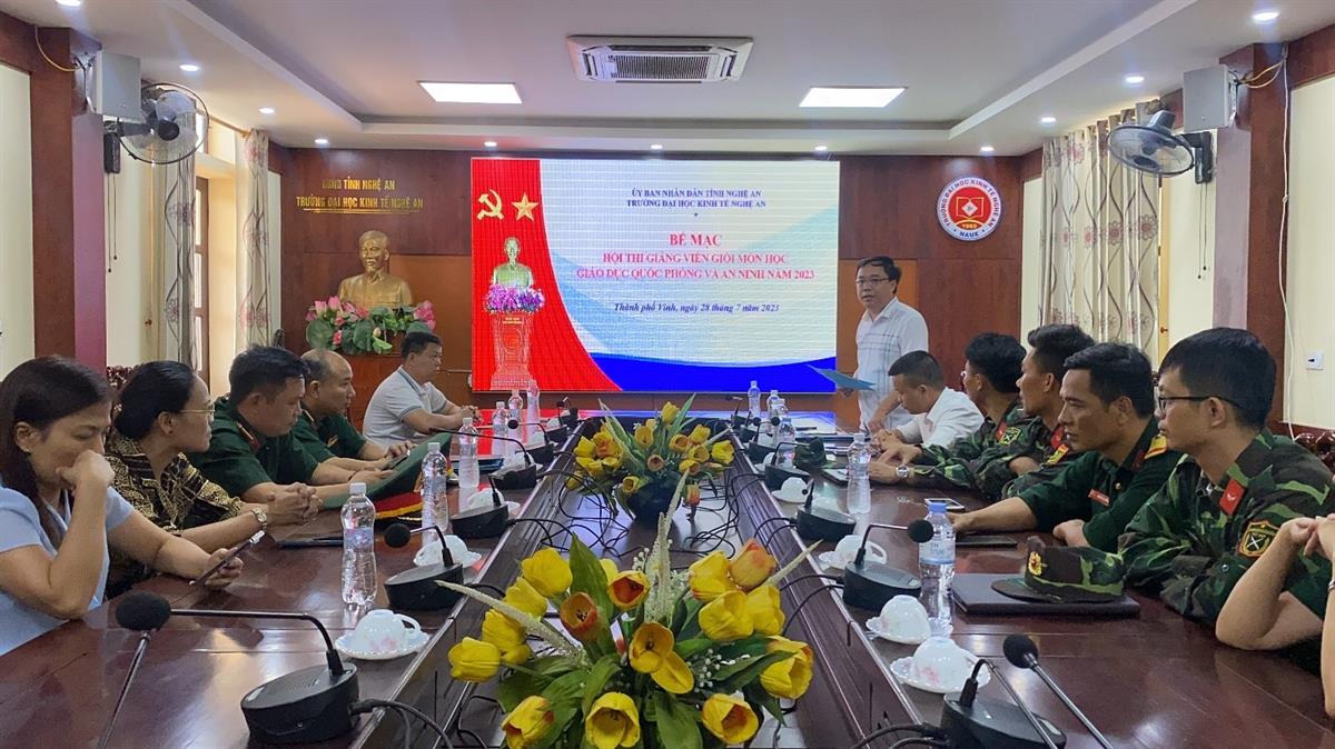 Bế mạc hội thi Giảng viên dạy giỏi môn học Giáo dục quốc phòng và An ninh năm 2023