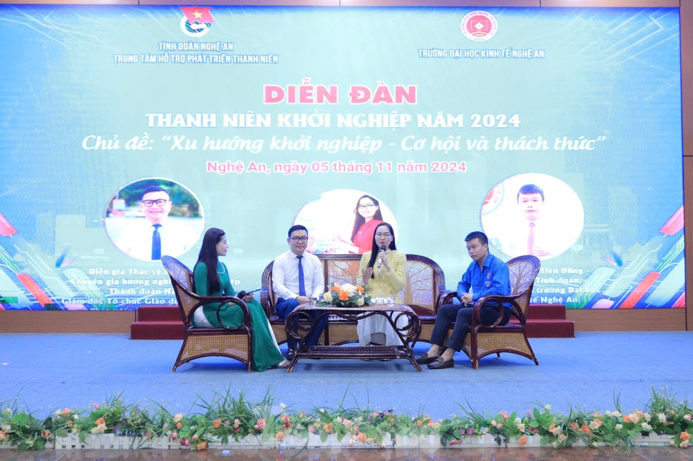 DIỄN ĐÀN THANH NIÊN KHỞI NGHIỆP VỚI CHỦ ĐỀ “XU HƯỚNG KHỞI NGHIỆP - CƠ HỘI VÀ THÁCH THỨC”