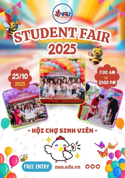 Chuỗi sự kiện chào mừng Tân sinh viên Tháng 10