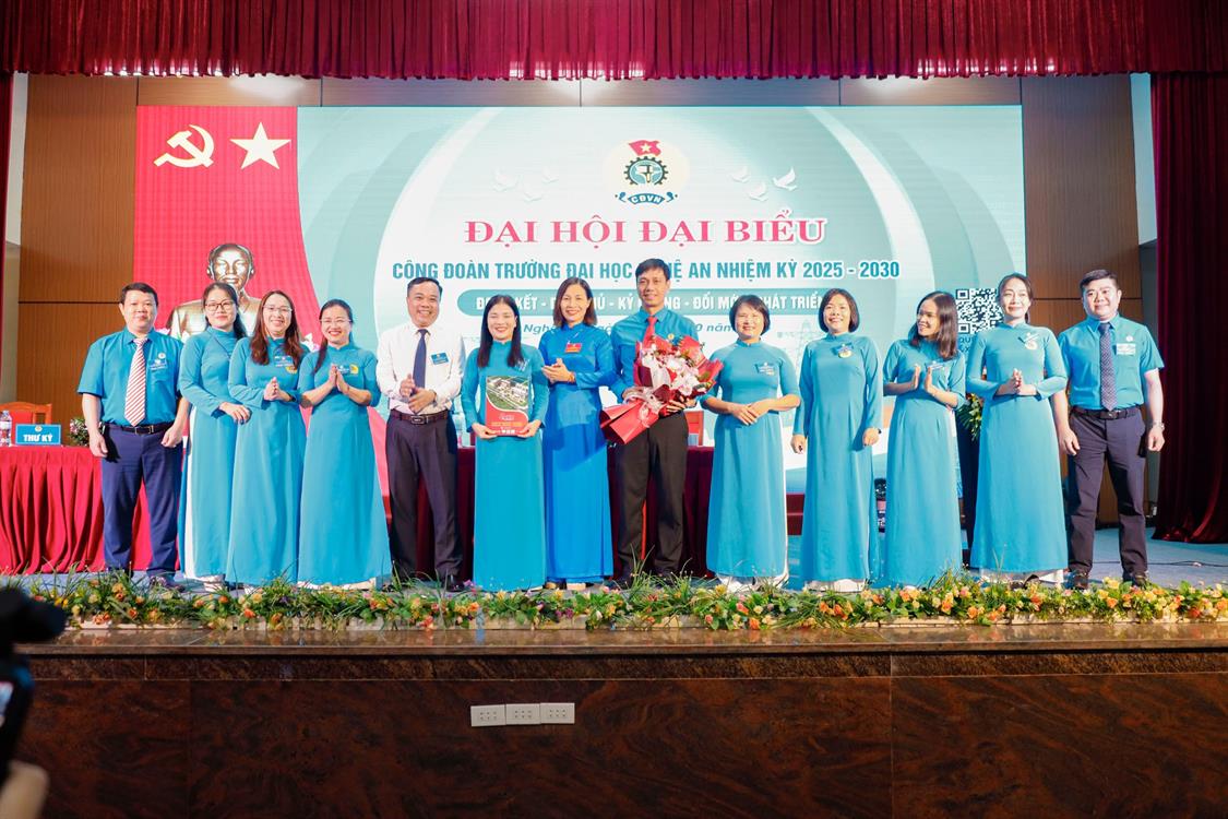 Đại hội Công đoàn Trường Đại học Nghệ An lần thứ I, nhiệm kỳ 2025 - 2030: Dấu mốc đoàn kết - trí tuệ - phát triển bền vững