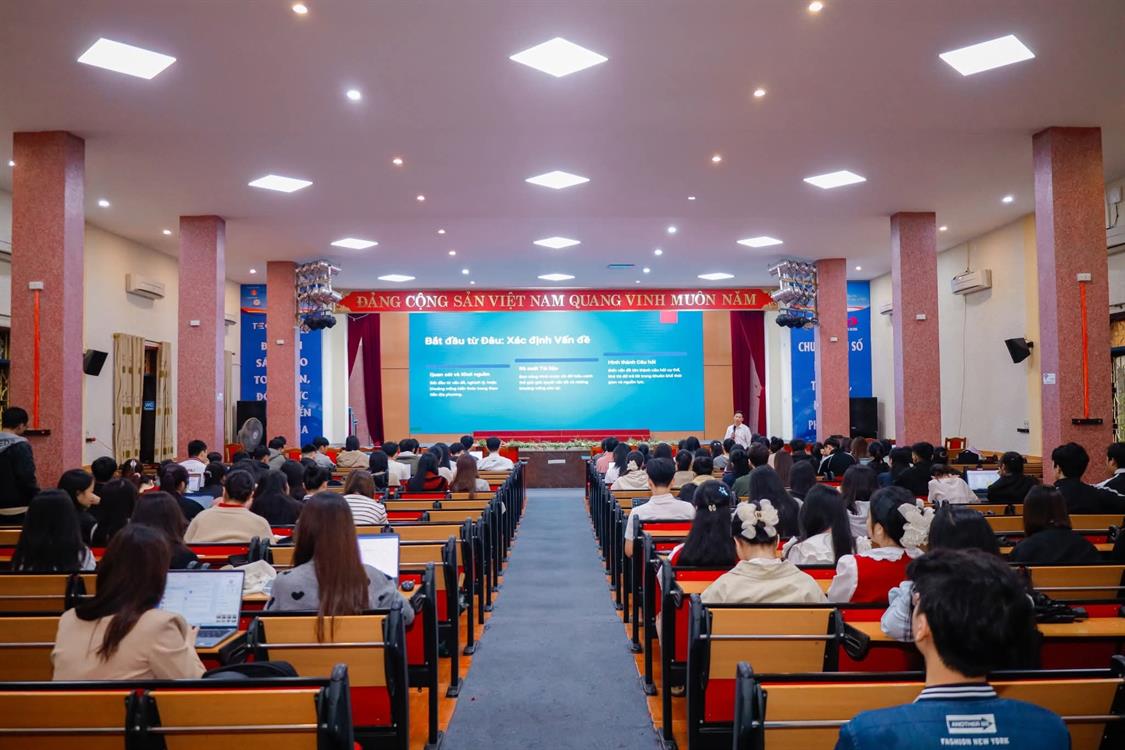 Bồi dưỡng phương pháp nghiên cứu khoa học cho sinh viên Khoa Kinh tế – Quản trị kinh doanh