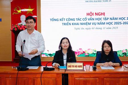 Hội nghị cố vấn học tập năm học 2024 - 2025  và định hướng 2025-2026: Lắng nghe - Đồng hành - Truyền cảm 