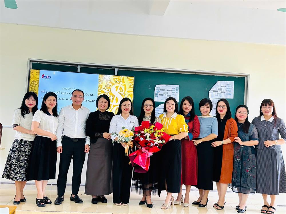 Khoa Kế toán - Kiểm toán tham gia hội giảng cấp trường năm 2025