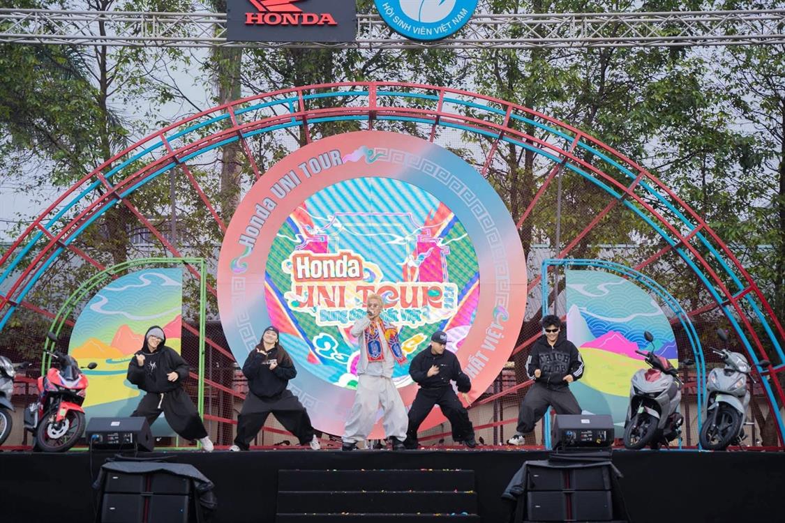 HONDA UNI TOUR 2025 – NGÀY HỘI TRẢI NGHIỆM NĂNG ĐỘNG CỦA SINH VIÊN TRƯỜNG ĐẠI HỌC NGHỆ AN