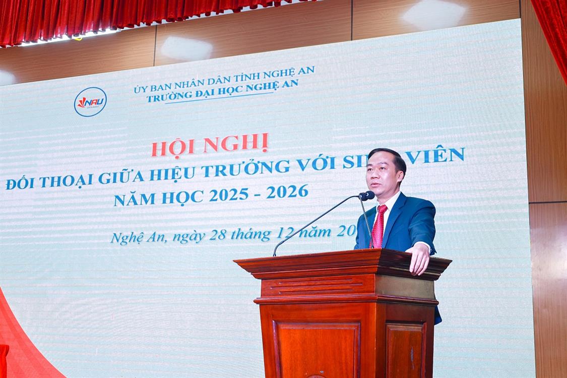 Những ngày làm việc, học tập đầy ý nghĩa của thầy và trò Trường Đại học Nghệ An cuối năm 2025