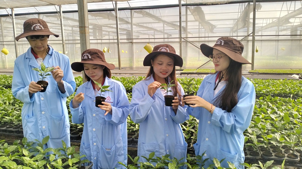 Sinh viên ngành Nông nghiệp công nghệ cao tham quan thực tế tại Công ty Nafoods Nghệ An