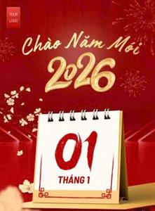 Thông báo lịch nghỉ Tết Dương lịch năm 2026