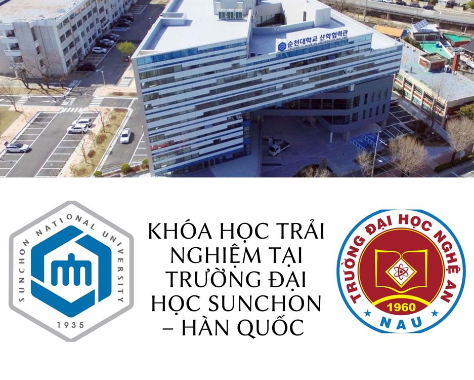 THÔNG BÁO MỞ ĐĂNG KÝ KHÓA HỌC TRẢI NGHIỆM TẠI TRƯỜNG ĐẠI HỌC QUỐC GIA SUNCHON – HÀN QUỐC