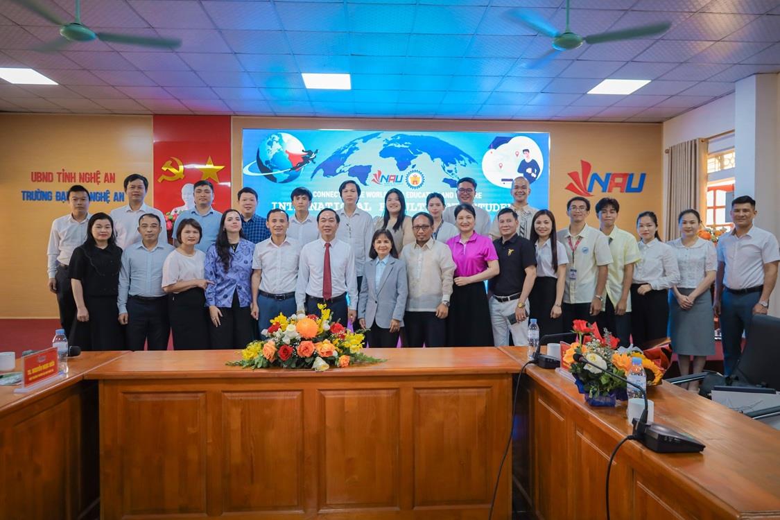 Trường Đại học Nghệ An và Trường Đại học Khoa học và Công nghệ Nueva Ecija (NUEST), Philippines – Bước tiến mới trong hợp tác quốc tế
