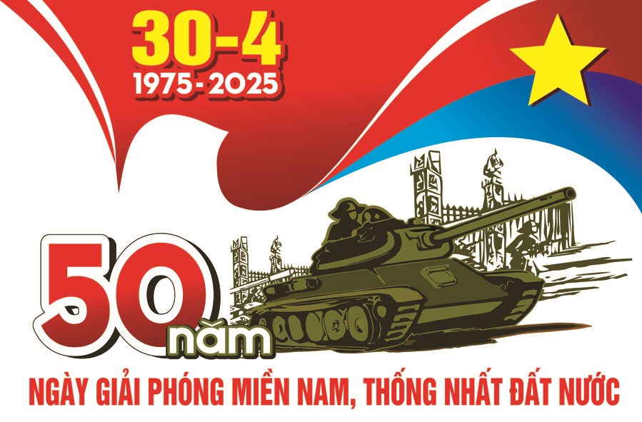 Chào mừng 50 năm Ngày Giải phóng miền Nam, thống nhất đất nước (30/4/1975 – 30/4/2025)