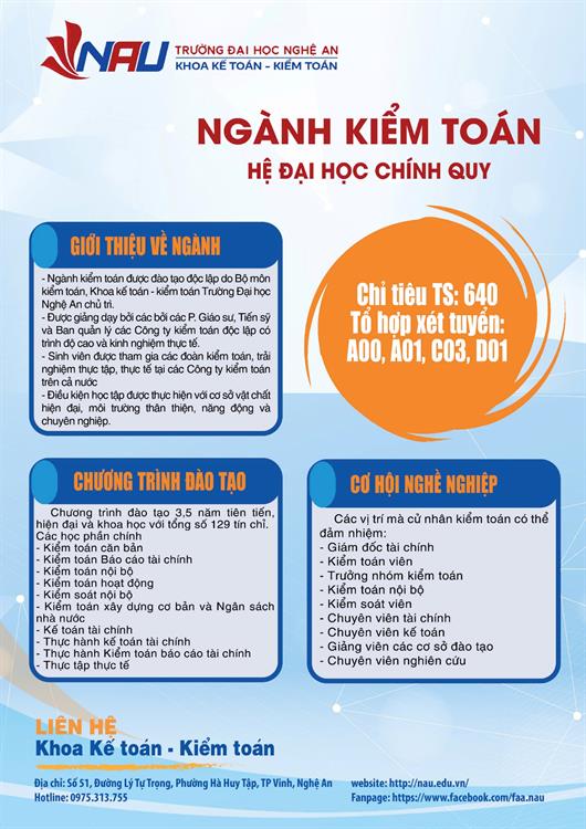 Học kiểm toán, sáng tương lai