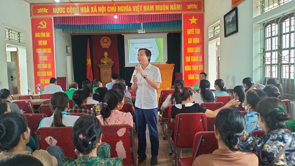 Khoa Nông Lâm Ngư, trường Đại học Nghệ An phối hợp tập huấn nâng cao kiến thức liên kết sản xuất và ứng dụng công nghệ trong nông nghiệp