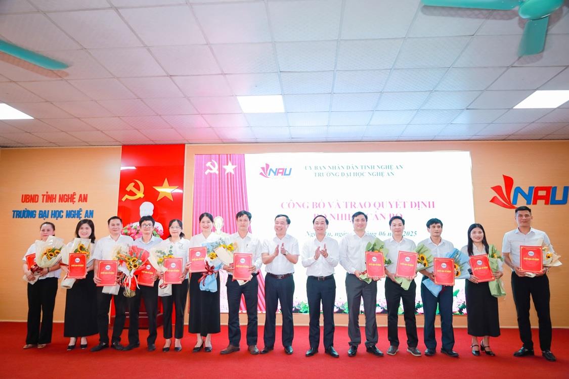 Trường Đại học Nghệ An: Tầm Nhìn Chiến Lược trong Hành Trình Xây Dựng Đại Học Đa Ngành, Đa Lĩnh Vực