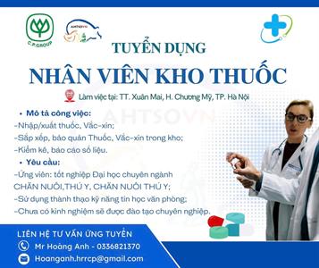 Công ty cổ phần chăn nuôi C.P Việt Nam tuyển dụng