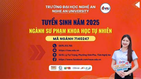 GIỚI THIỆU NGÀNH SƯ PHẠM KHOA HỌC TỰ NHIÊN TRƯỜNG ĐẠI HỌC NGHỆ AN