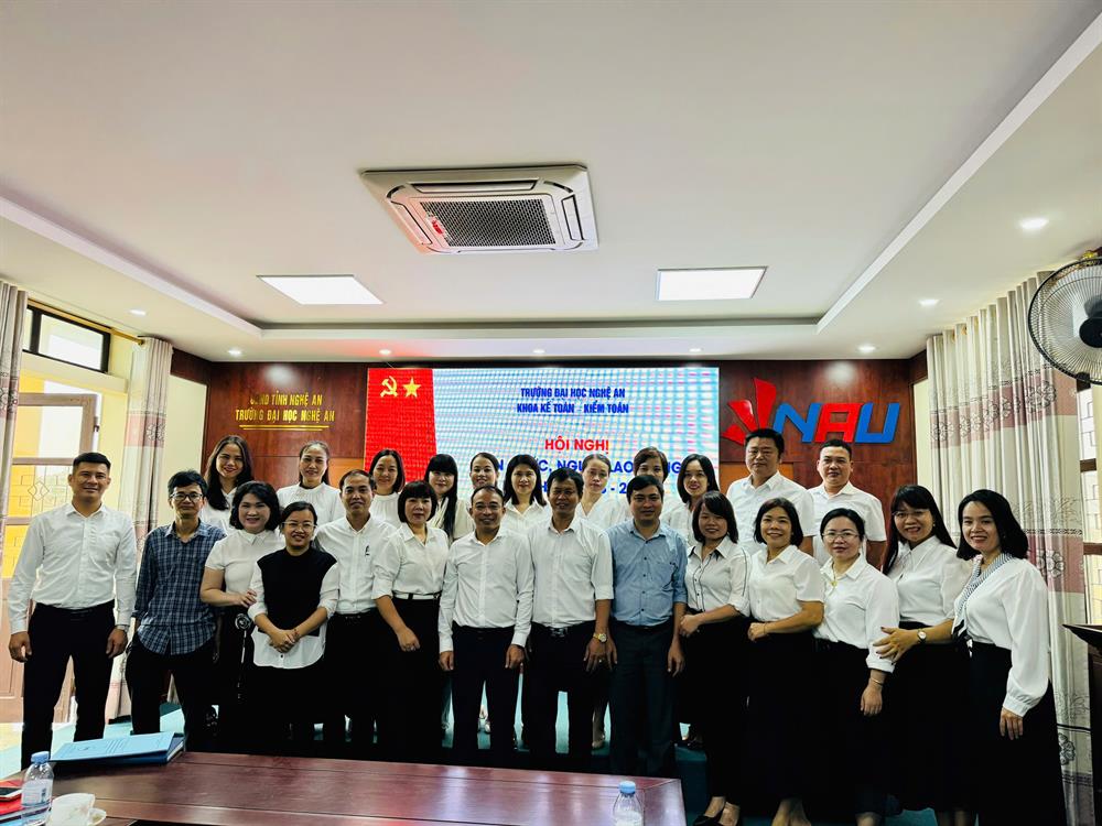 Hội nghị viên chức, người lao động khoa Kế toán - Kiểm toán năm học 2025-2026