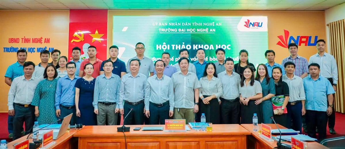 Hội thảo Khoa học Ứng dụng chế phẩm vách tế bào lợi khuẩn trong chăn nuôi thịt lợn an toàn trên địa bàn tỉnh Nghệ An