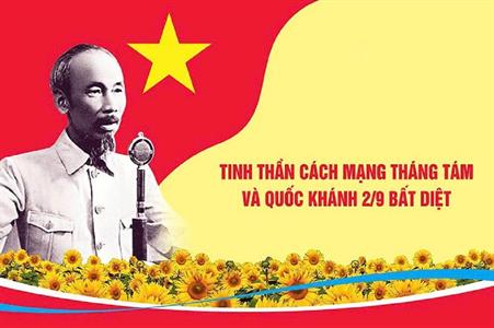 80 năm Cách mạng Tháng 8 (19/8/1945 - 19/8/2025) và Quốc khánh nước CHXH Việt Nam (2/9/1945 - 2/9/2025)