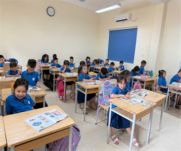 Hoạt động dạy học mĩ thuật của Trường TH&THCS Thực hành Sư phạm Nghệ An: Nơi ươm mầm sáng tạo và tình yêu nghệ thuật