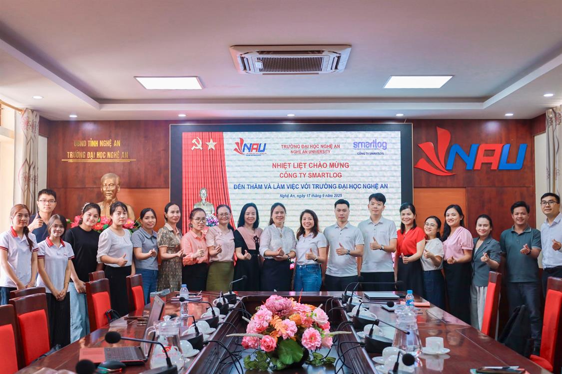 Hợp tác giữa Smartlog và Trường Đại học Nghệ An – Cơ hội mới cho sinh viên ngành Logistics và Quản lý chuỗi cung ứng