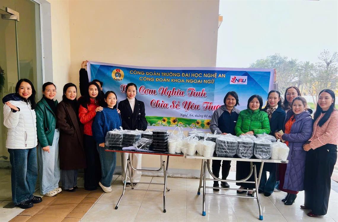 BỮA CƠM NGHĨA TÌNH – CHIA SẺ YÊU THƯƠNG