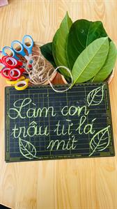 Khi thiên nhiên trở thành người bạn học tập của trẻ