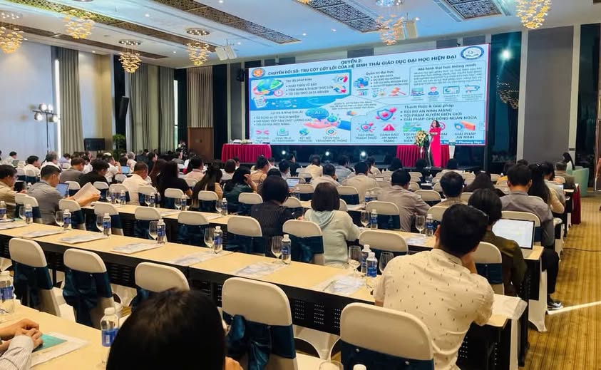Trường Đại học Nghệ An tham dự Hội thảo khoa học quốc gia về phát triển giáo dục đại học trong kỷ nguyên mới
