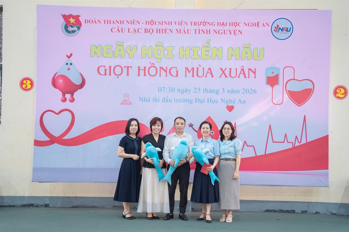 Giọt hồng mùa xuân 2026 - Hành trình nhân ái của tuổi trẻ khoa Kế toán - Kiểm toán