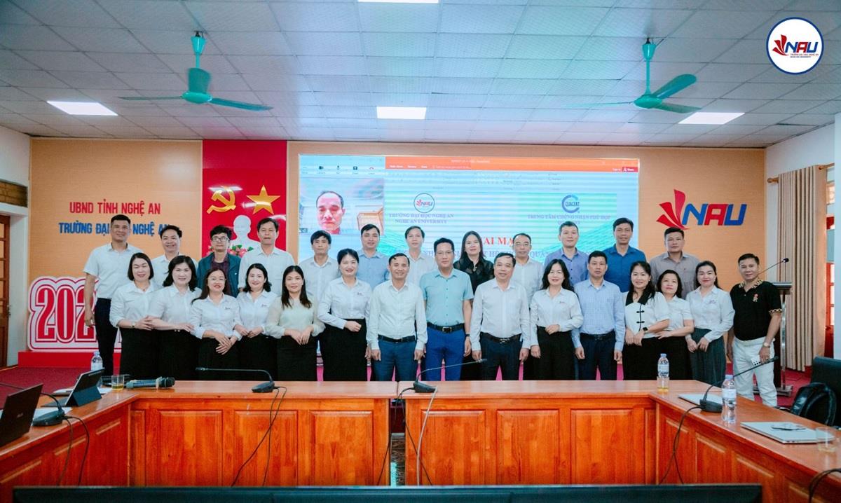 ISO lần 3 – Dấu ấn bền vững trong hành trình nâng tầm chất lượng quản trị tại Trường Đại học Nghệ An