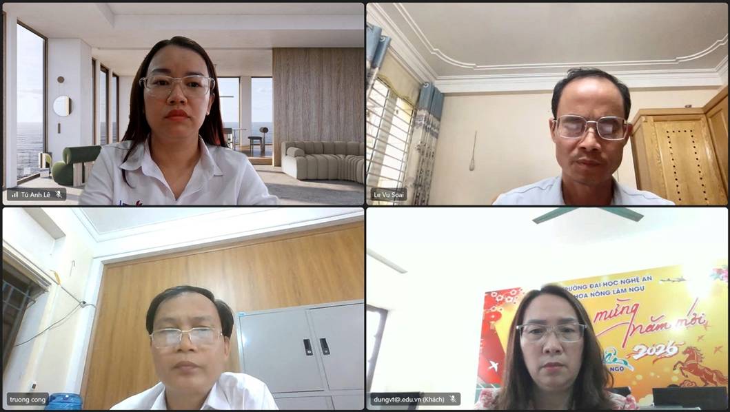 Khoa Nông Lâm Ngư triển khai đánh giá giám sát ISO năm 2026 cùng chuyên gia QUACERT