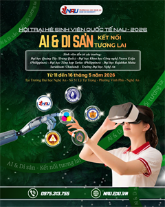 Chào đón Chương trình Trại hè sinh viên quốc tế – NAU International Summer Camp 2026