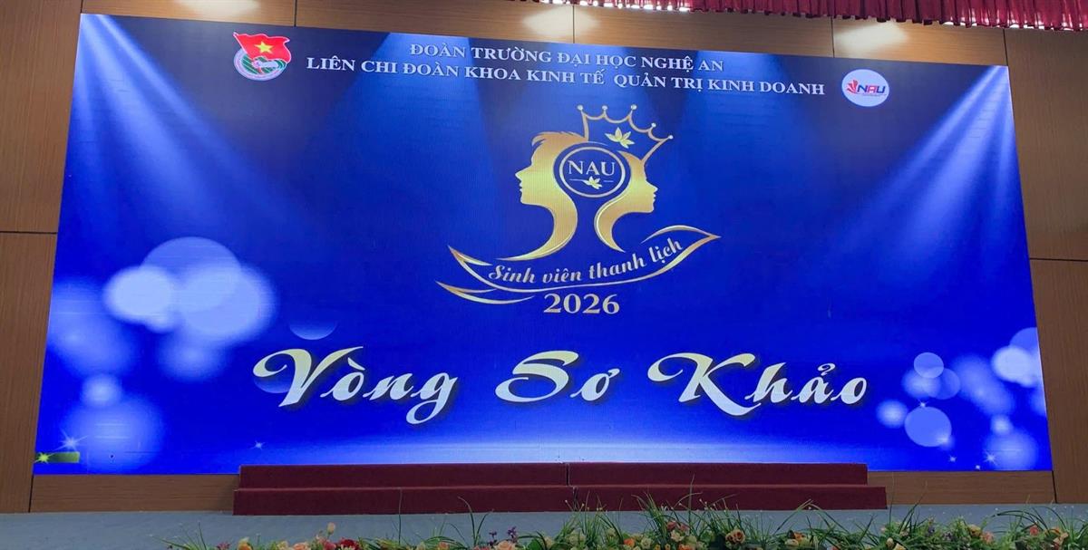 KHỞI ĐẦU HÀNH TRÌNH TỎA SÁNG TẠI VÒNG SƠ KHẢO CUỘC THI “SINH VIÊN THANH LỊCH 2026”