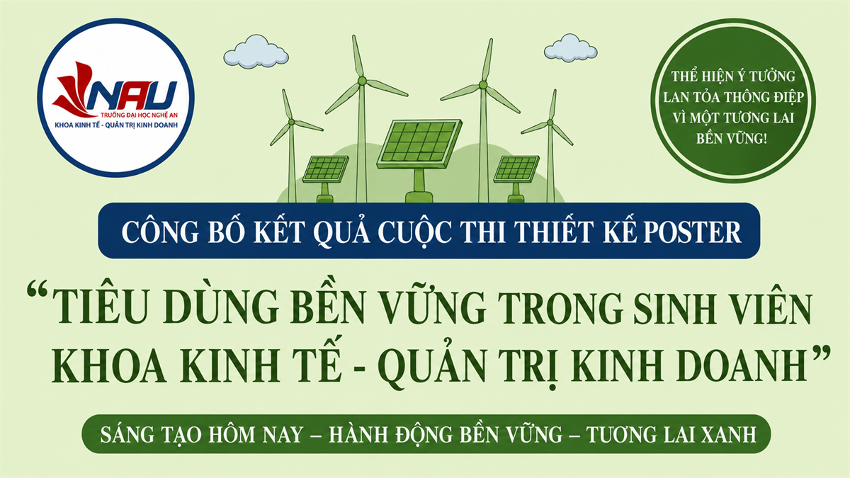 HƯỞNG ỨNG NGÀY MÔI TRƯỜNG THẾ GIỚI 05/6: SINH VIÊN KHOA KINH TẾ - QUẢN TRỊ KINH DOANH LAN TỎA THÔNG ĐIỆP TIÊU DÙNG BỀN VỮNG