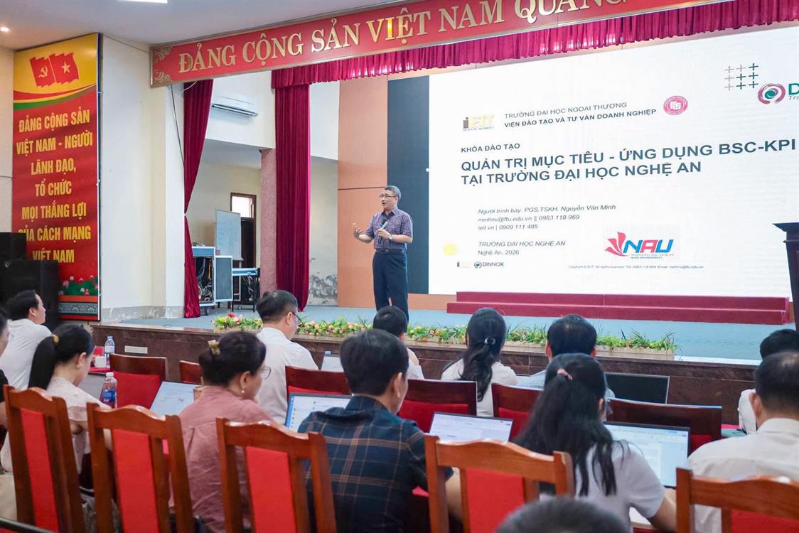 Khoa Kế toán - Kiểm toán tham gia tập huấn 