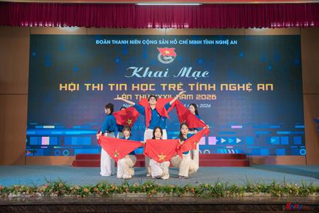 KHƠI NGUỒN SÁNG TẠO SỐ: TRƯỜNG ĐẠI HỌC NGHỆ AN ĐĂNG CAI TỔ CHỨC HỘI THI TIN HỌC TRẺ TỈNH NGHỆ AN LẦN THỨ 32 NĂM 2026