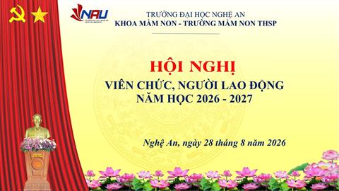 Hội nghị viên chức năm học 2026 - 2027