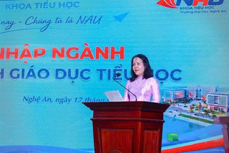 LỄ NHẬP NGÀNH K13 - KHOA TIỂU HỌC, CHẠM VÀO NGHỀ, GIEO NHỮNG HẠT MẦM TRI THỨC
