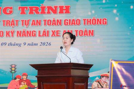 SINH VIÊN NAU - CHỦ ĐỘNG TRANG BỊ KIẾN THỨC - THÀNH THẠO KỸ NĂNG - VĂN MINH KHI THAM GIA GIAO THÔNG